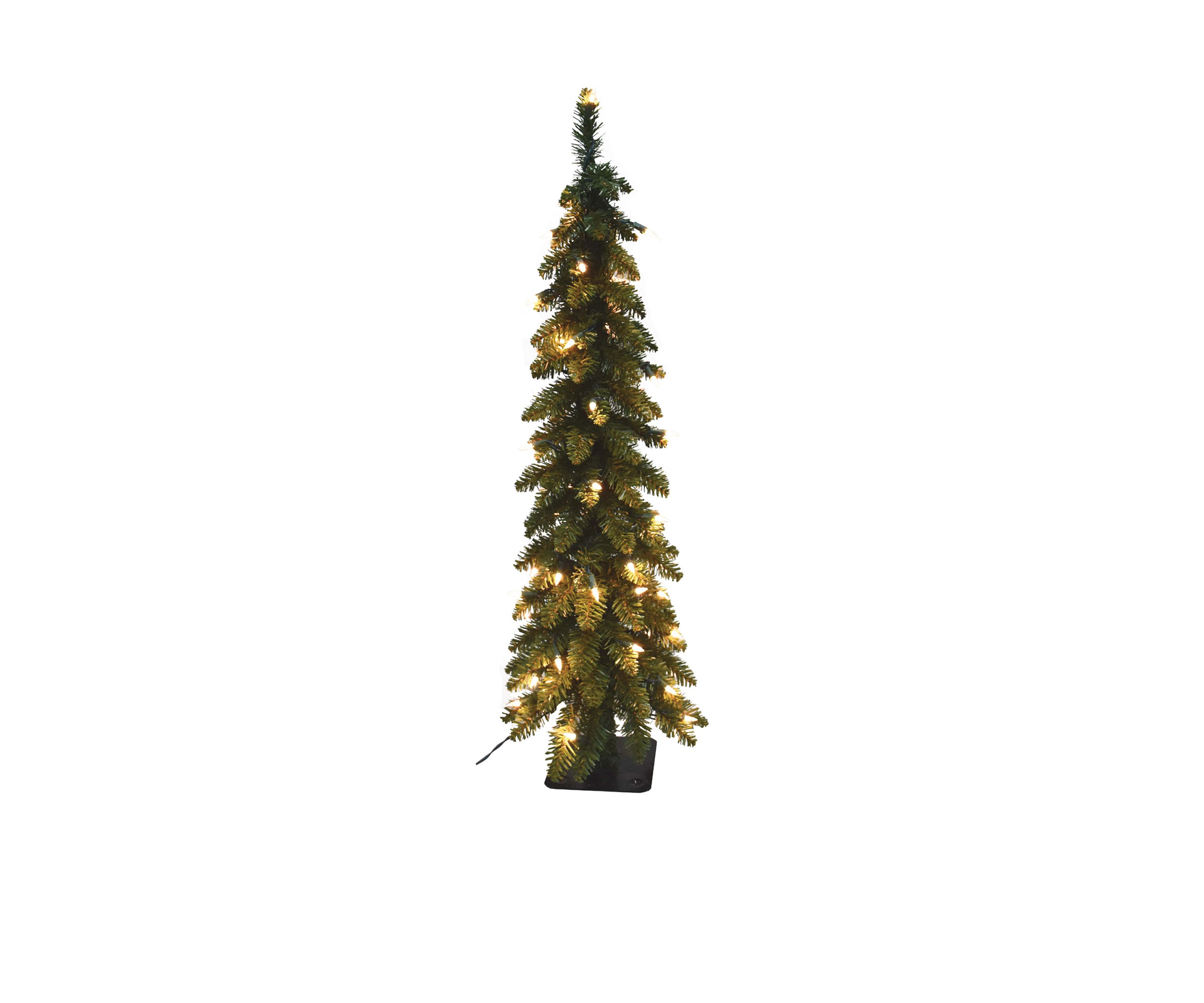 5 ft Pencil Slim Green Fir Artificial Christmas Tree