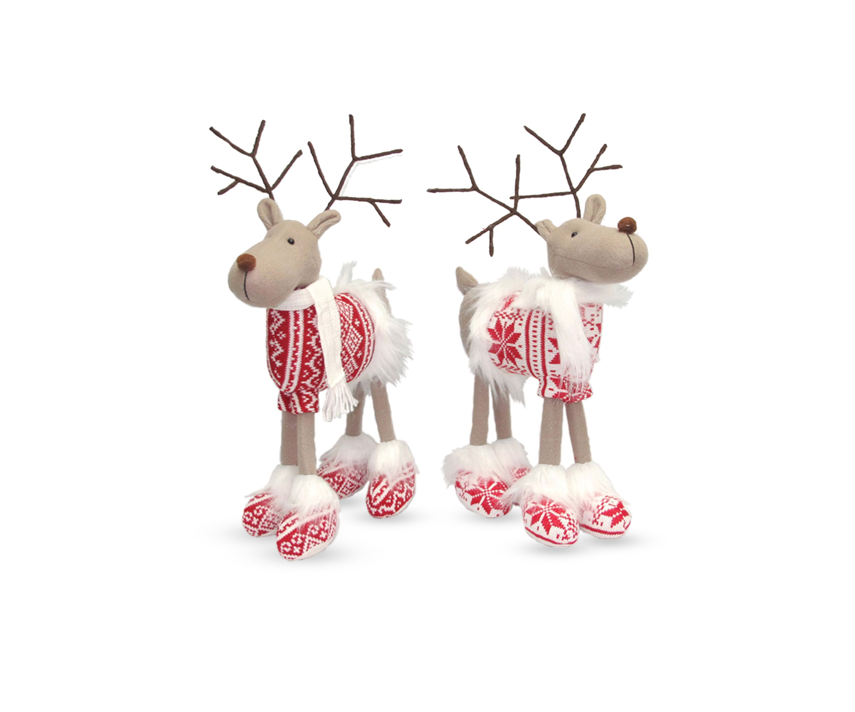 15-inch Good Cheer Standing Reindeer