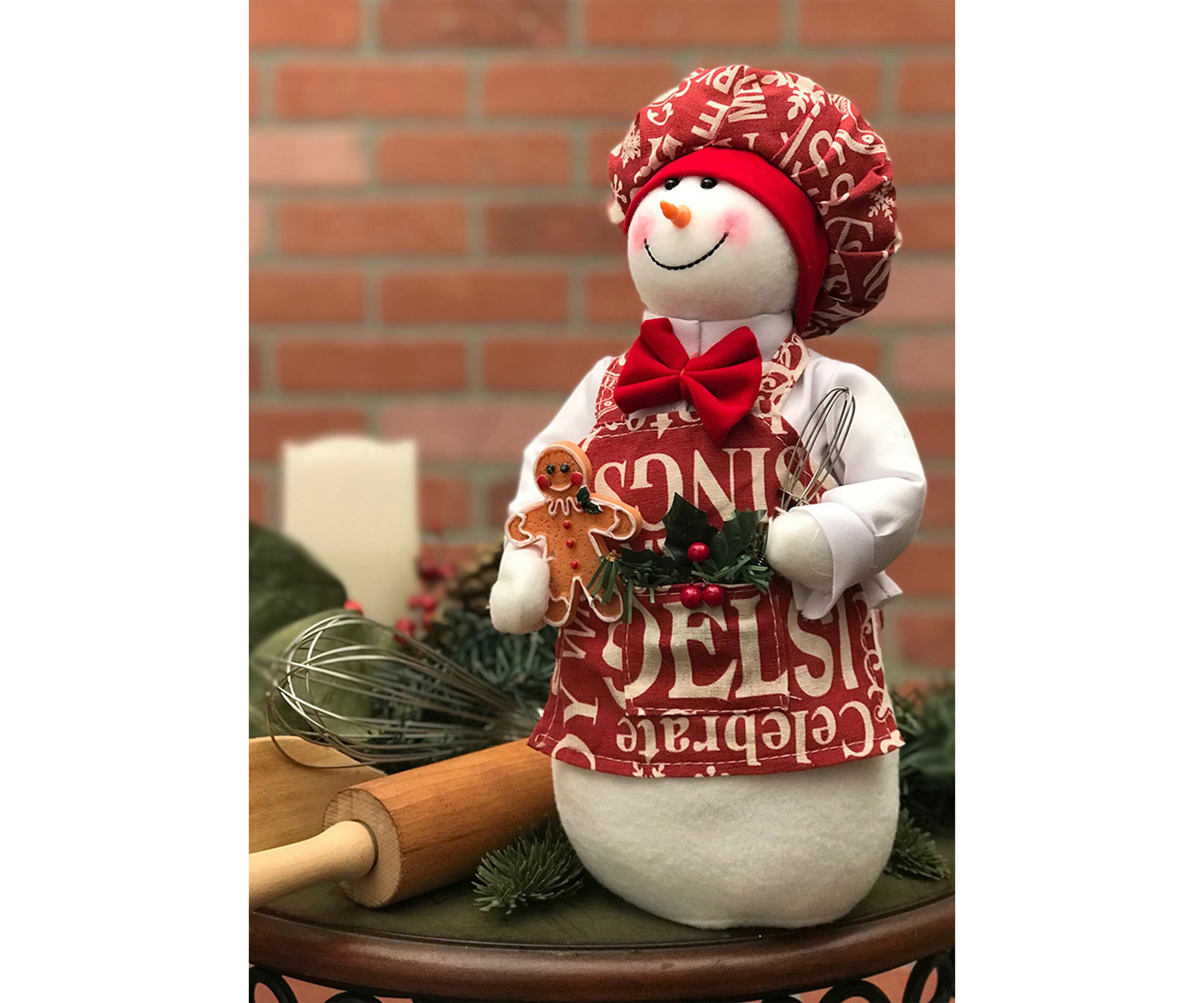 Baking Snowman 