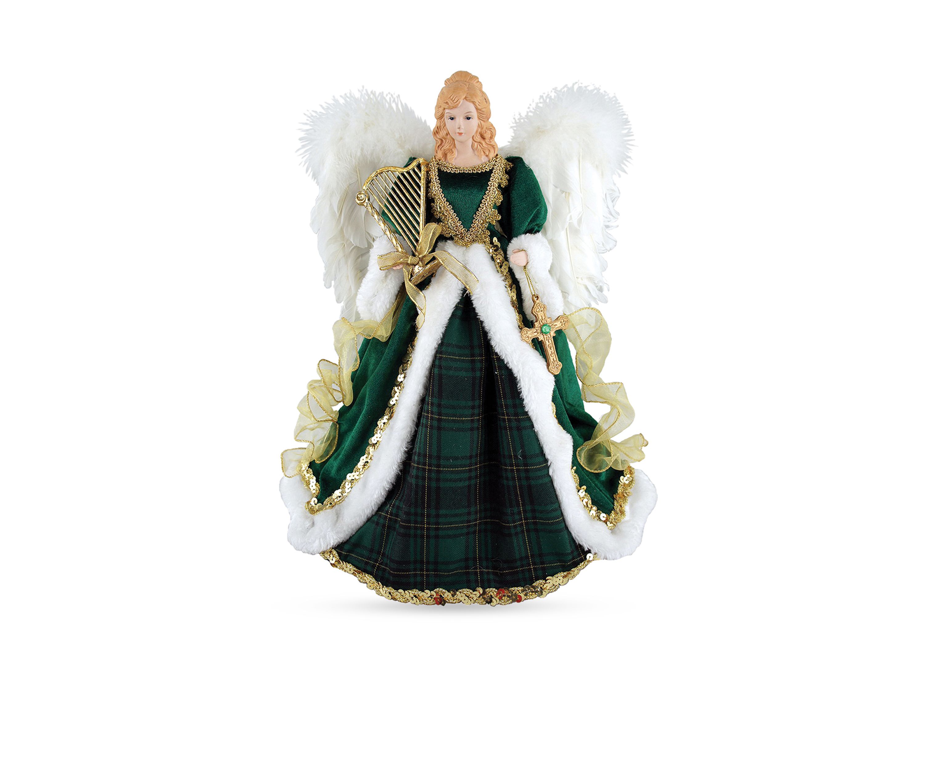 16-inch Irish Angel Tree Topper