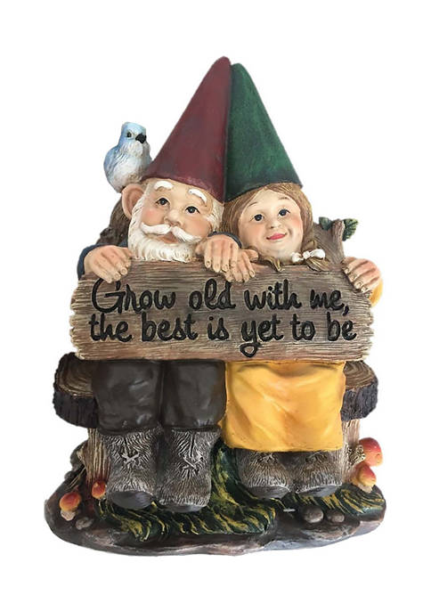 11 Inch Grow Old with Me Gnomes 