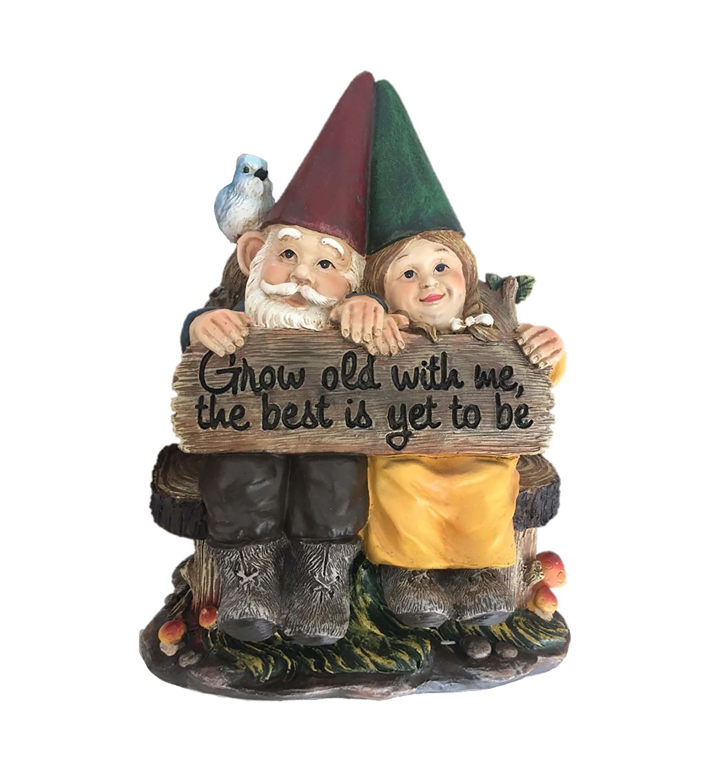 11 Inch Grow Old with Me Gnomes 