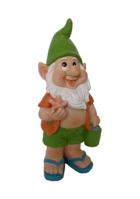 8" Beach Gnome with Starfish