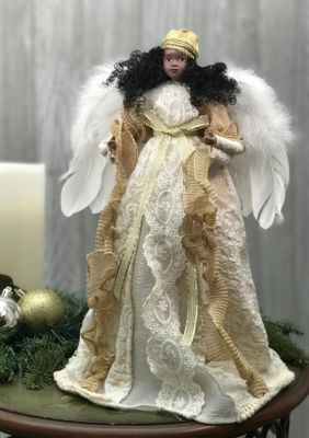 African-American Angel Tree Topper