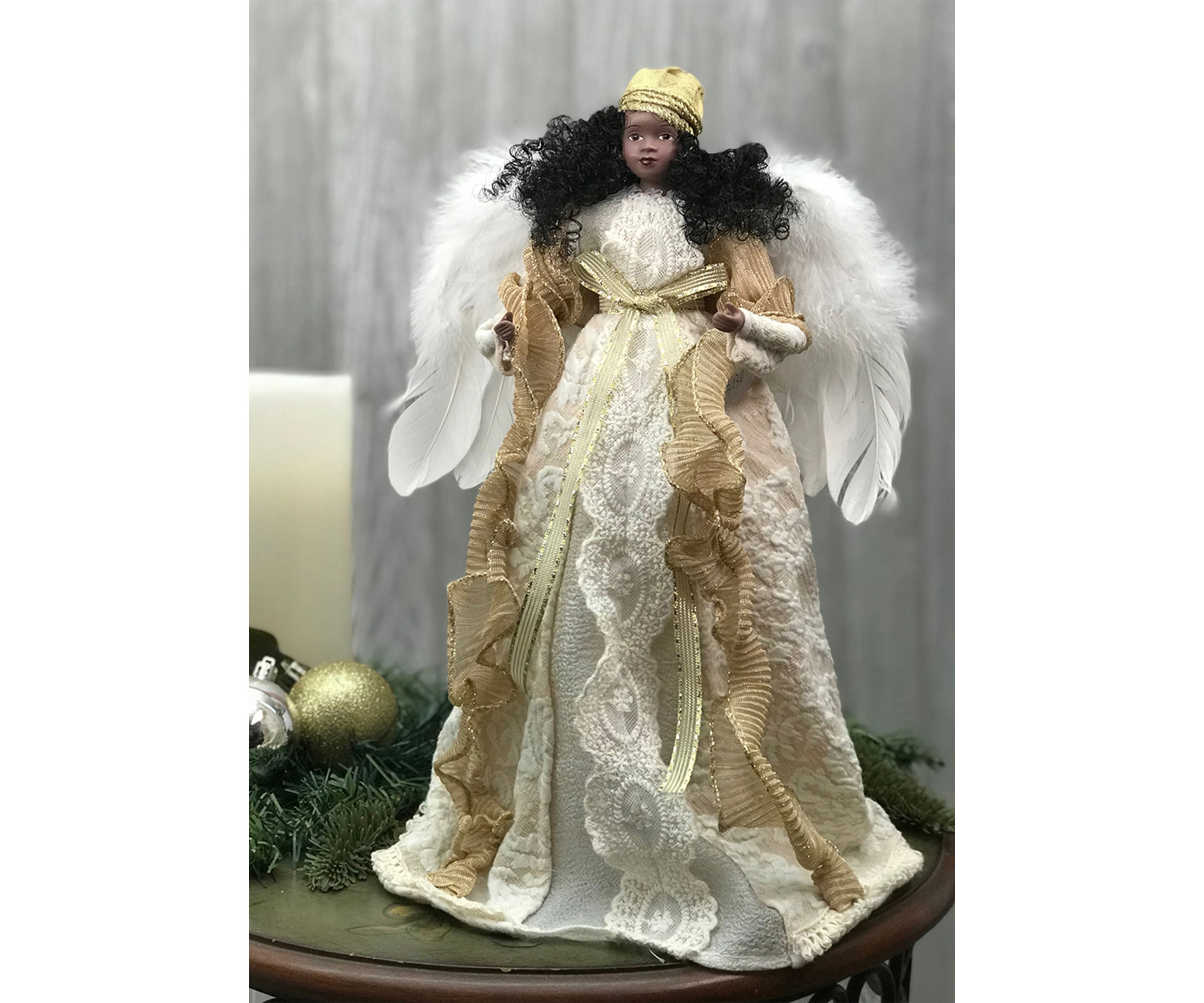 African-American Angel Tree Topper
