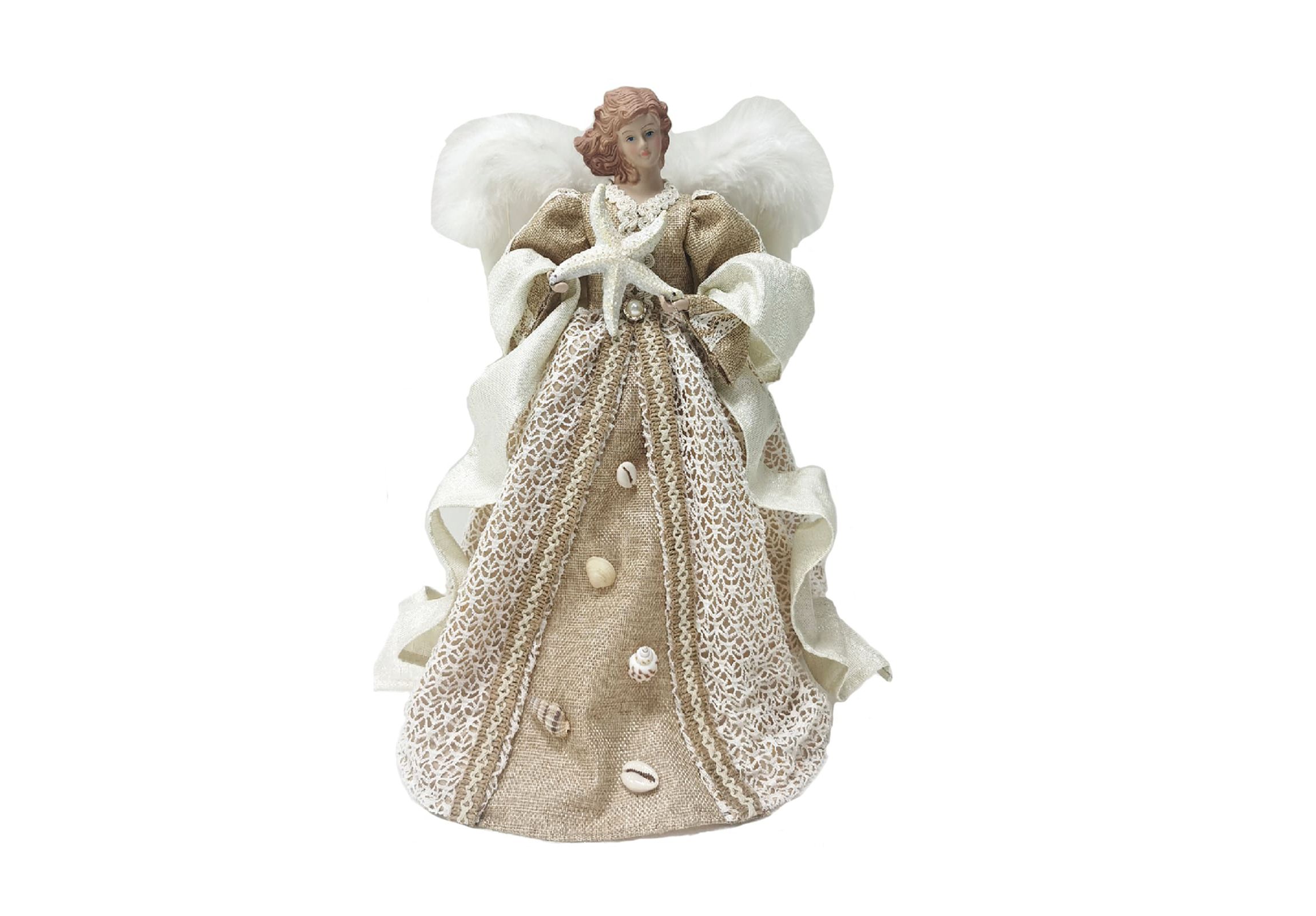 16 inch Coastal Angel Tree Topper