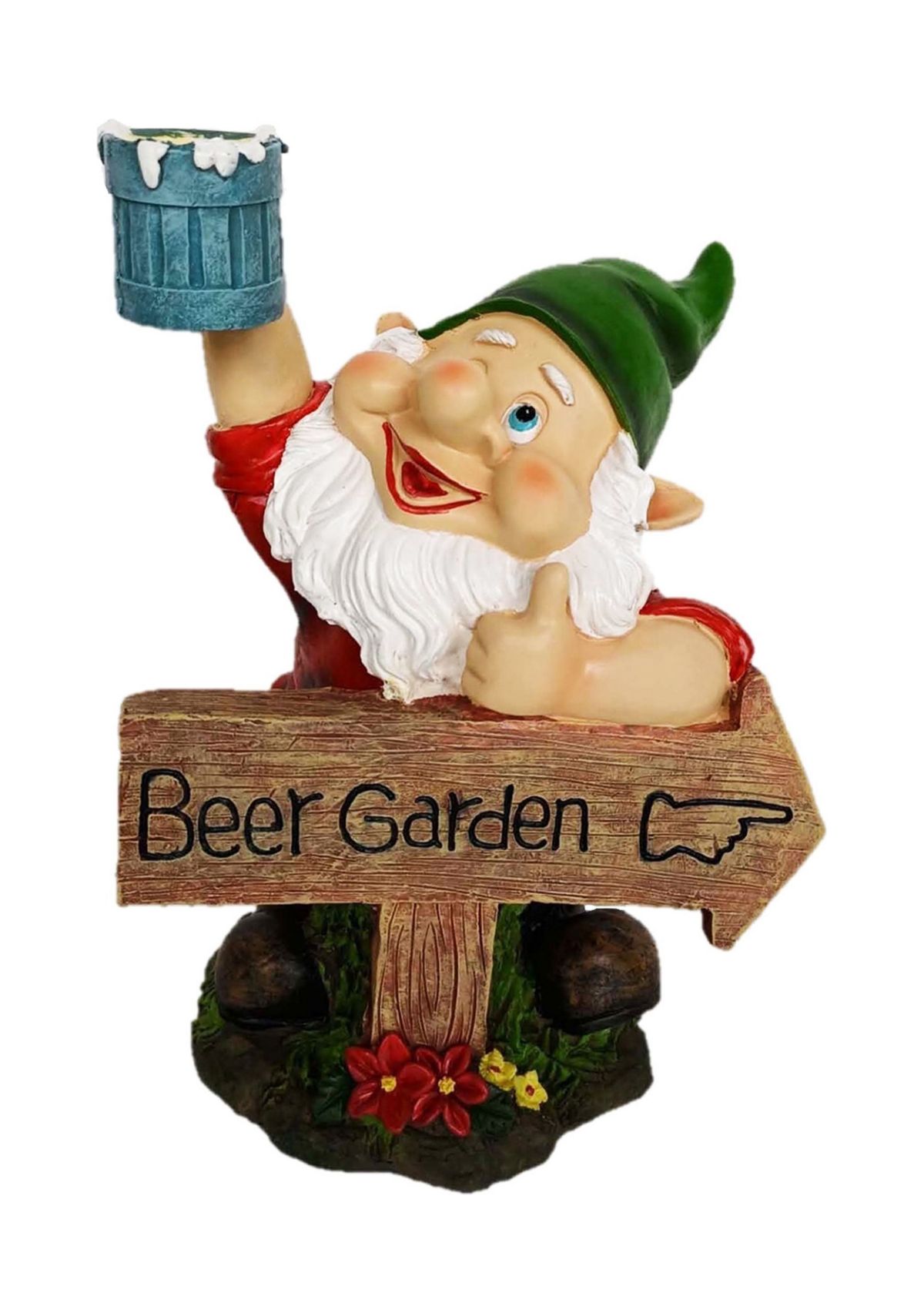 10.5" Beer Garden Gnome