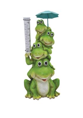 14 in Frog Rain Gauge