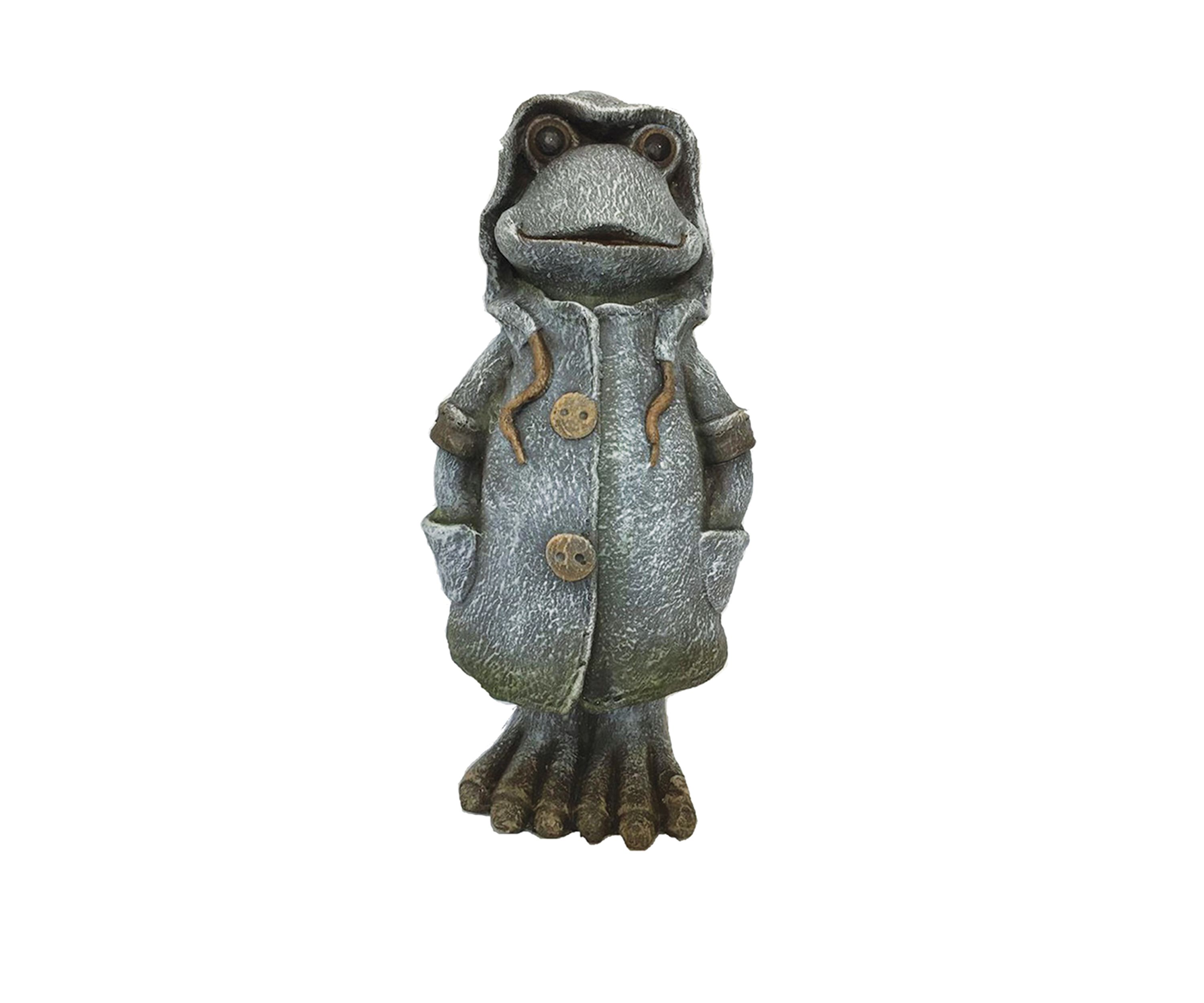 	  17 Inch Rain Coat Frog