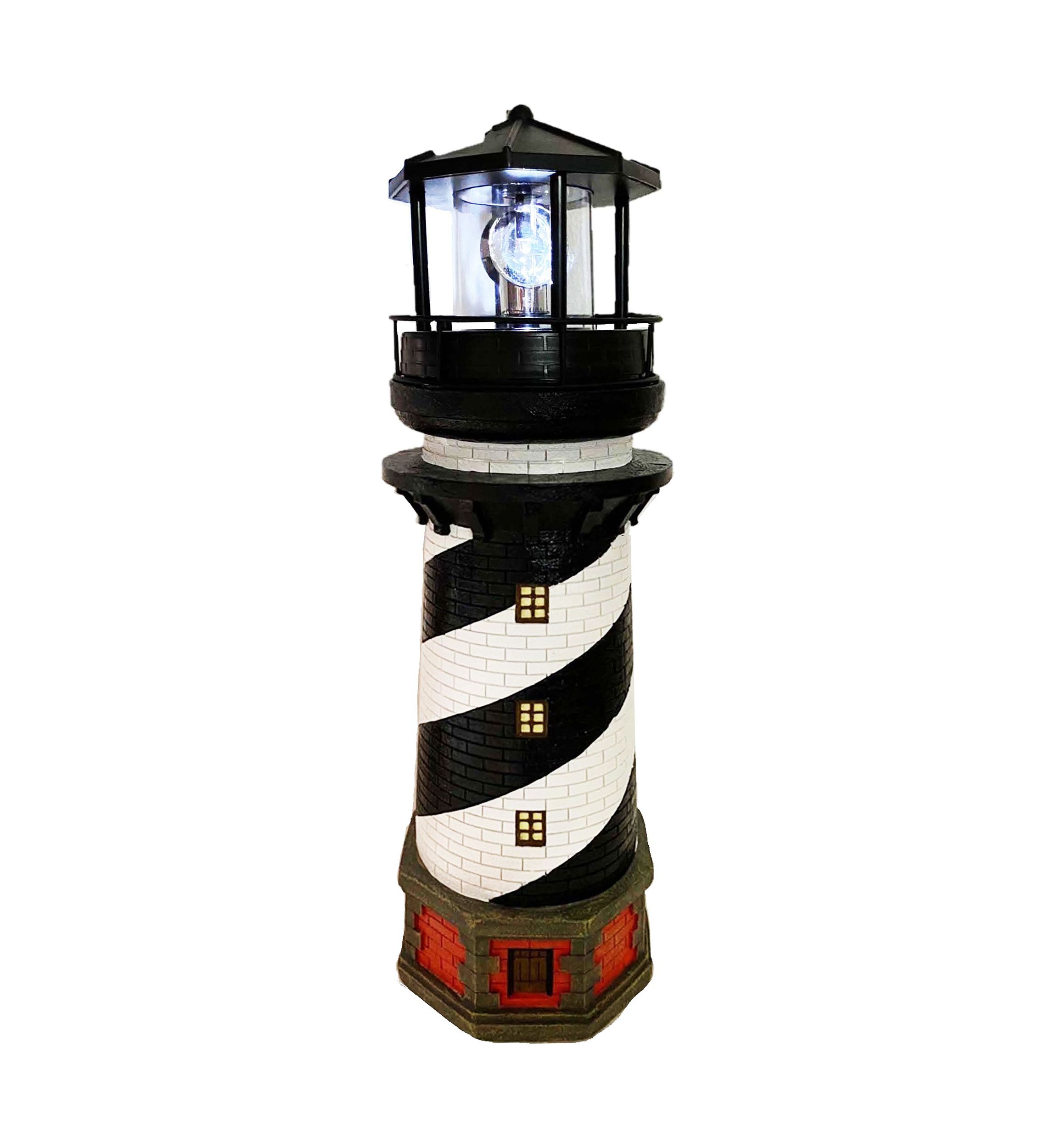 15" Solar Lighthouse