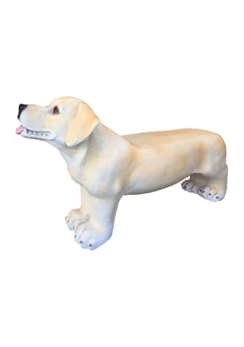 Santa's Workshop Inc 32 Inch Yellow Labrador Bench | Belk
