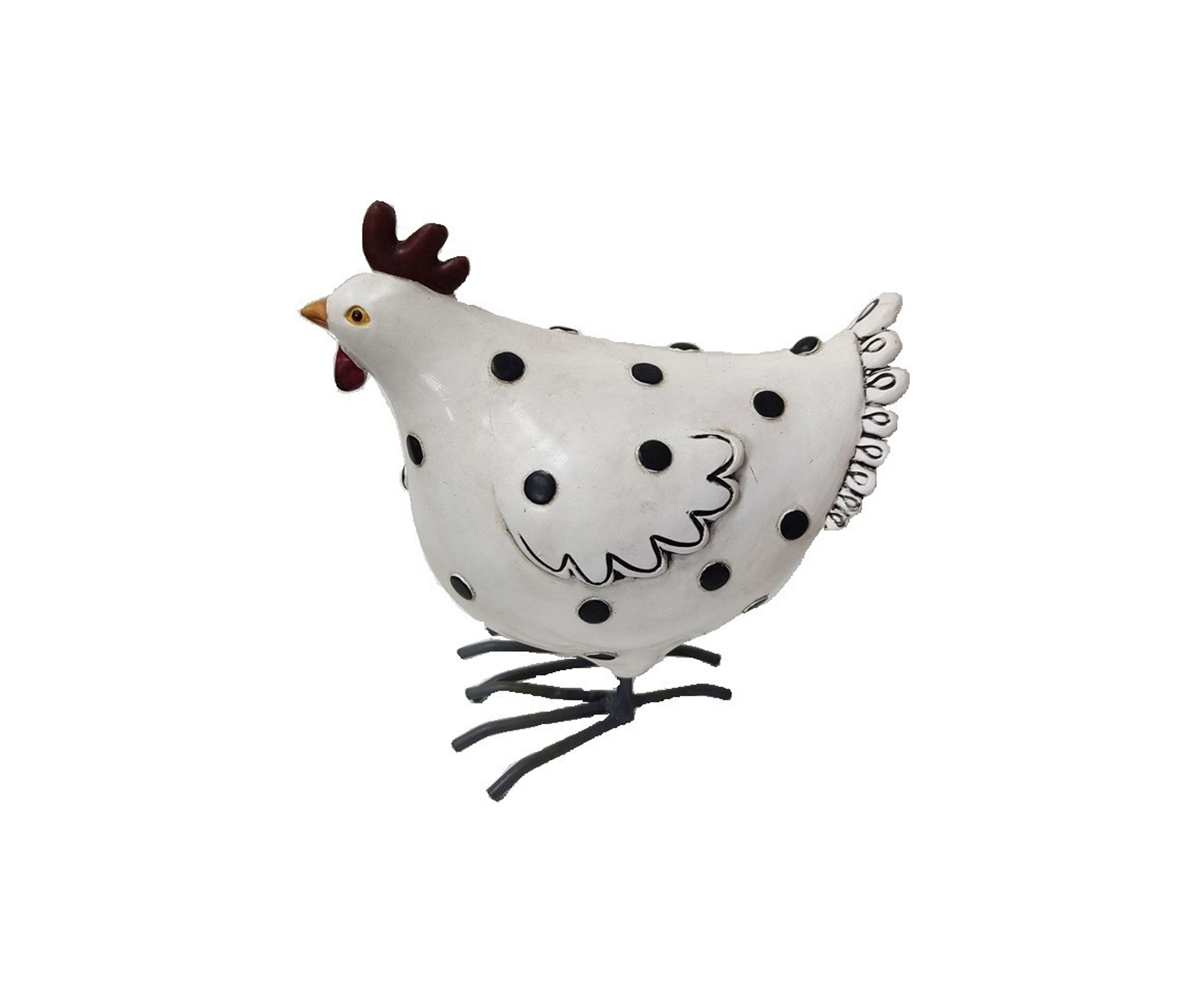 6" Shabby Chic Chicken