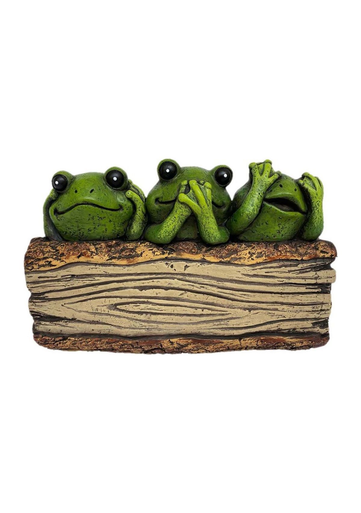 10" 3 Frog Flower Pot
