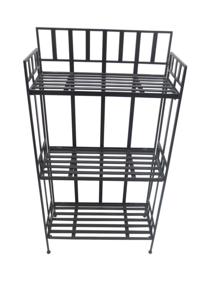 Black 3 Tier Rack