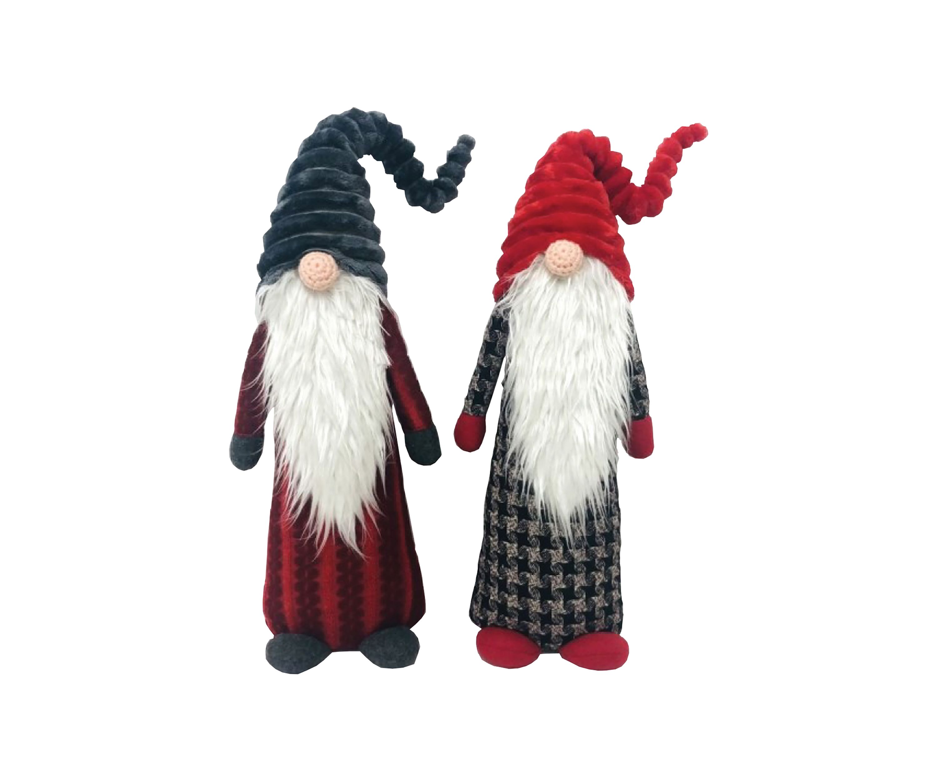 Tall Xmas Gnomes Set of 2
