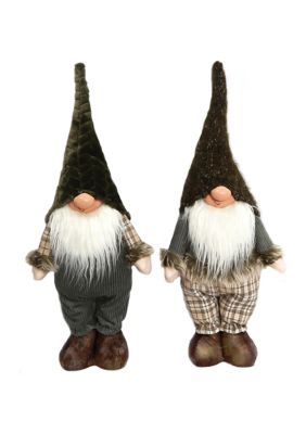 16 Inch Happy Gnomes - Set of 2 