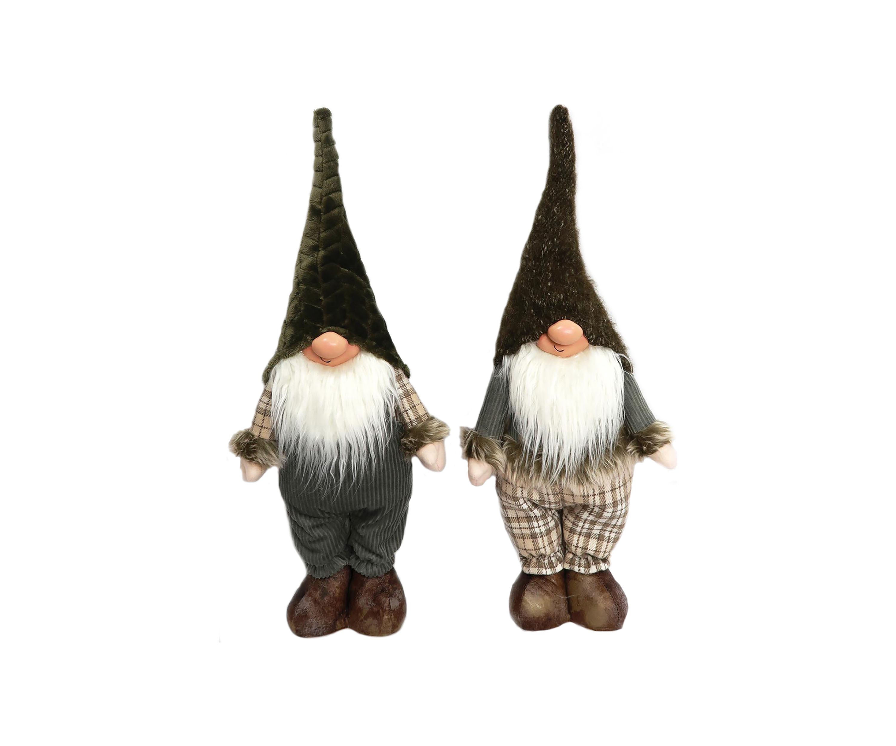 16 Inch Happy Gnomes - Set of 2 