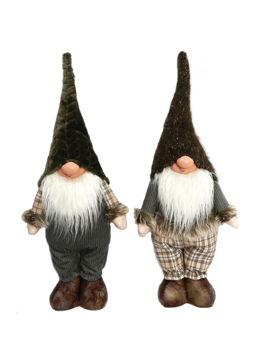 16 Inch Happy Gnomes - Set of 2 