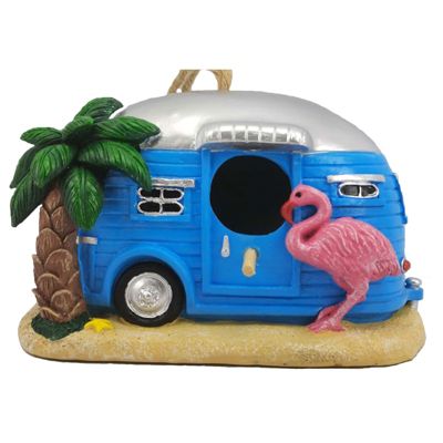 8" Resin Vacation RV Bird House