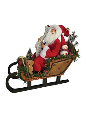 17 Inch Santa Sleigh Delivery