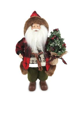 Santa S Workshop 12 Inch Woodman Santa Belk