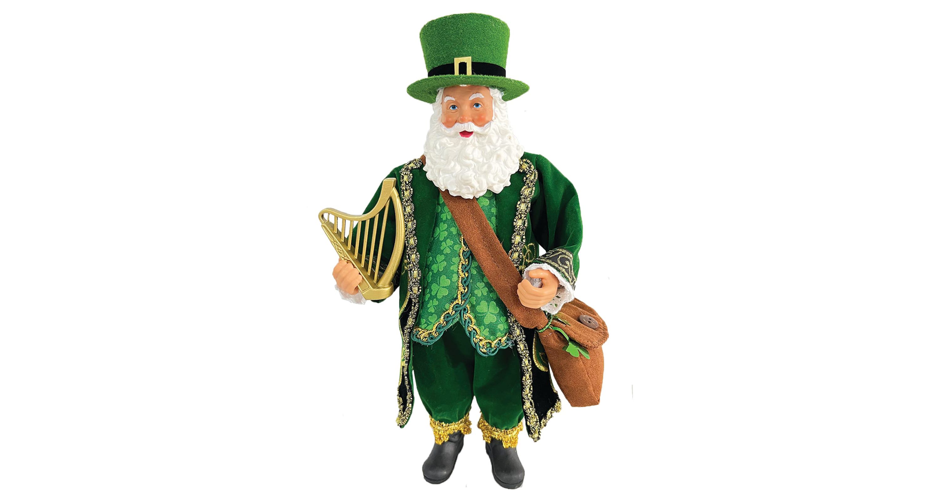 10 inch Irish Gentleman Santa