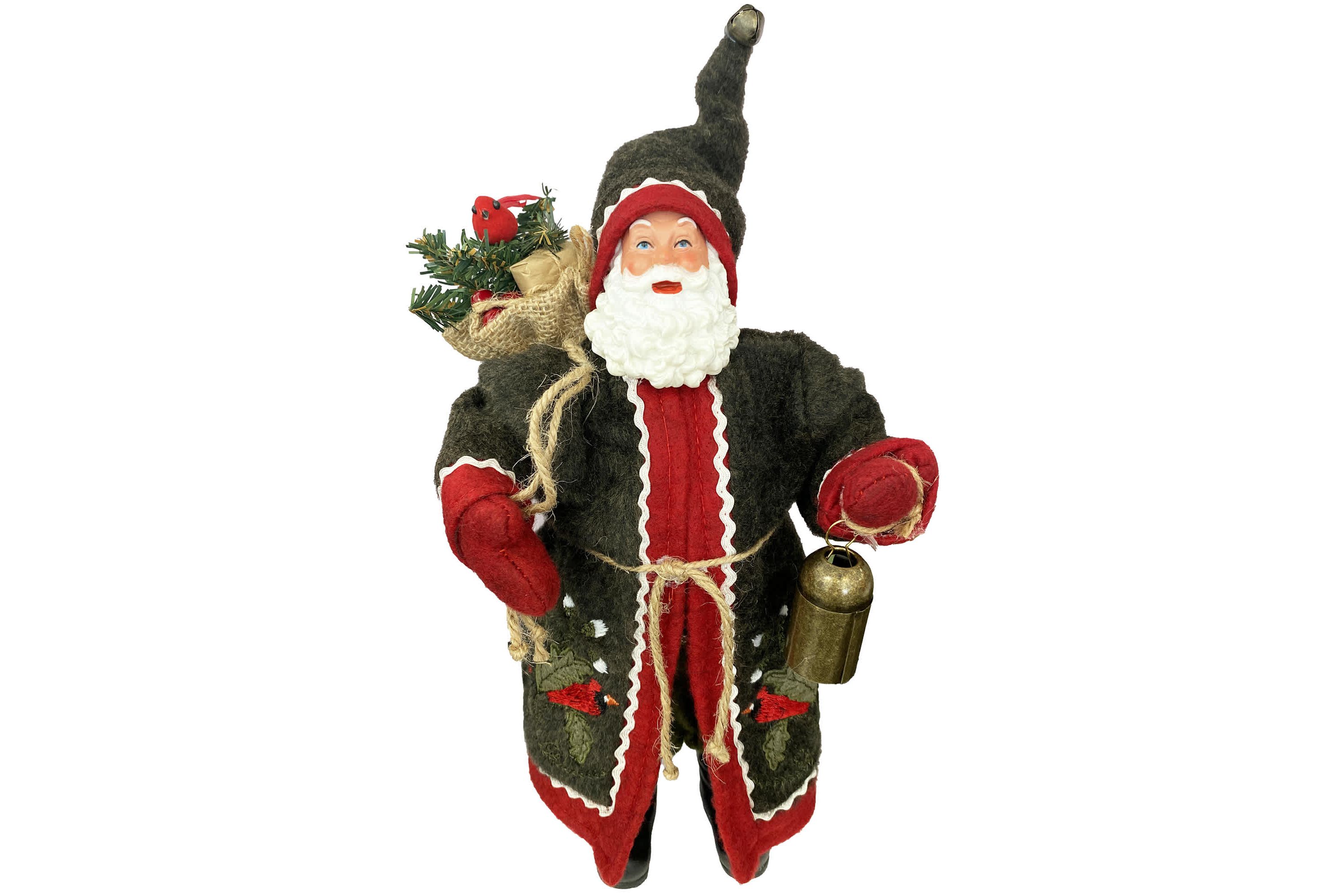 12 Inch Cardinal Claus