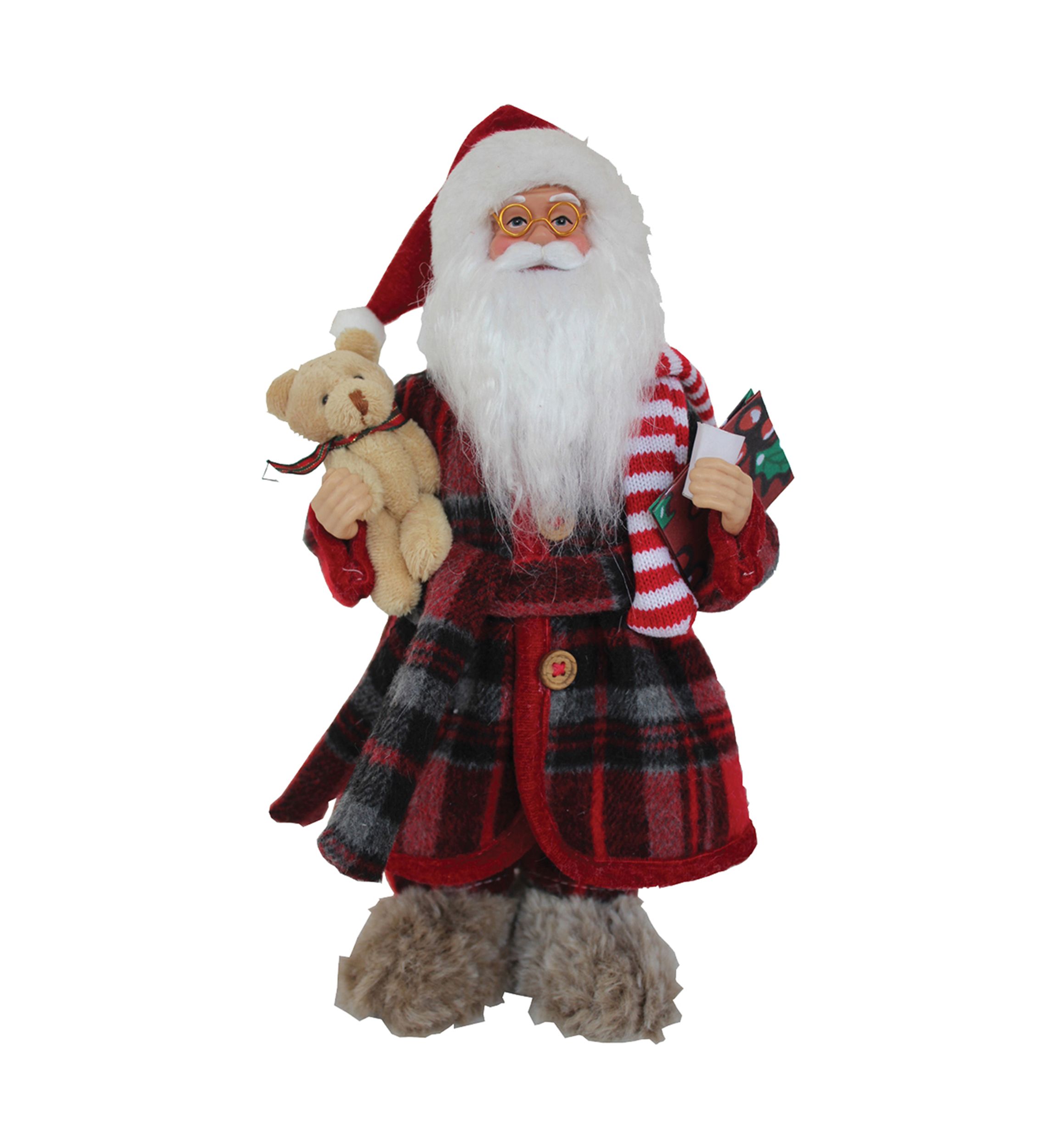 12 Inch Pajama Santa