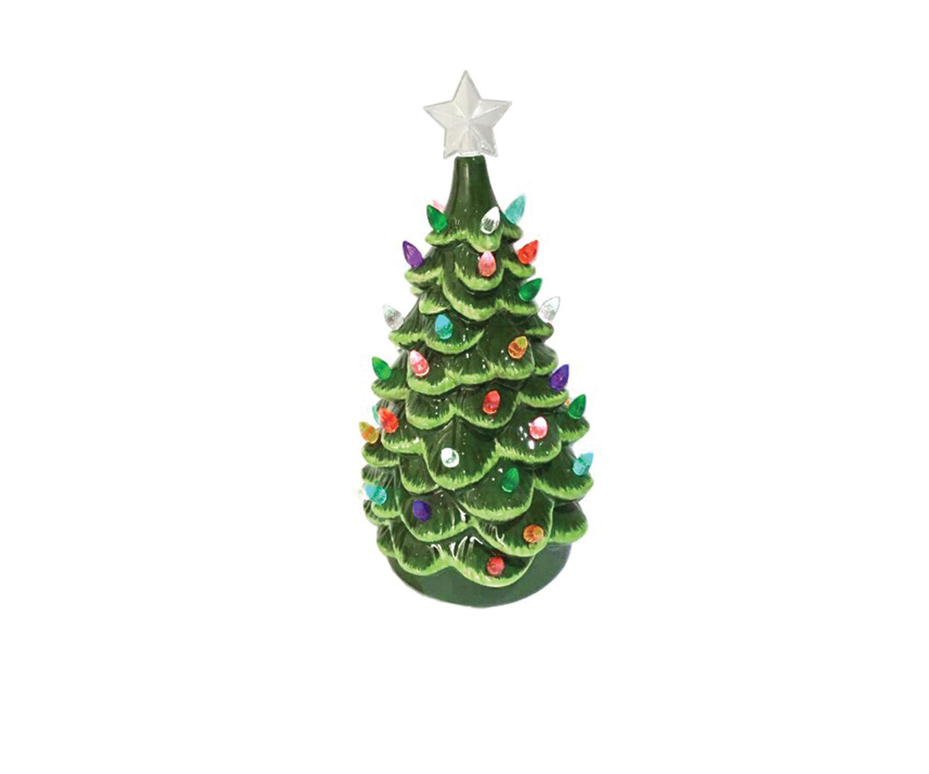 14" Ceramic Christmas Tree