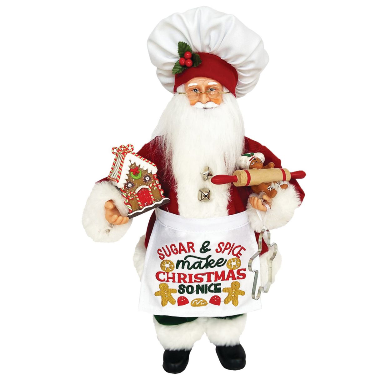 15 inch  Sugar and Spice Santa