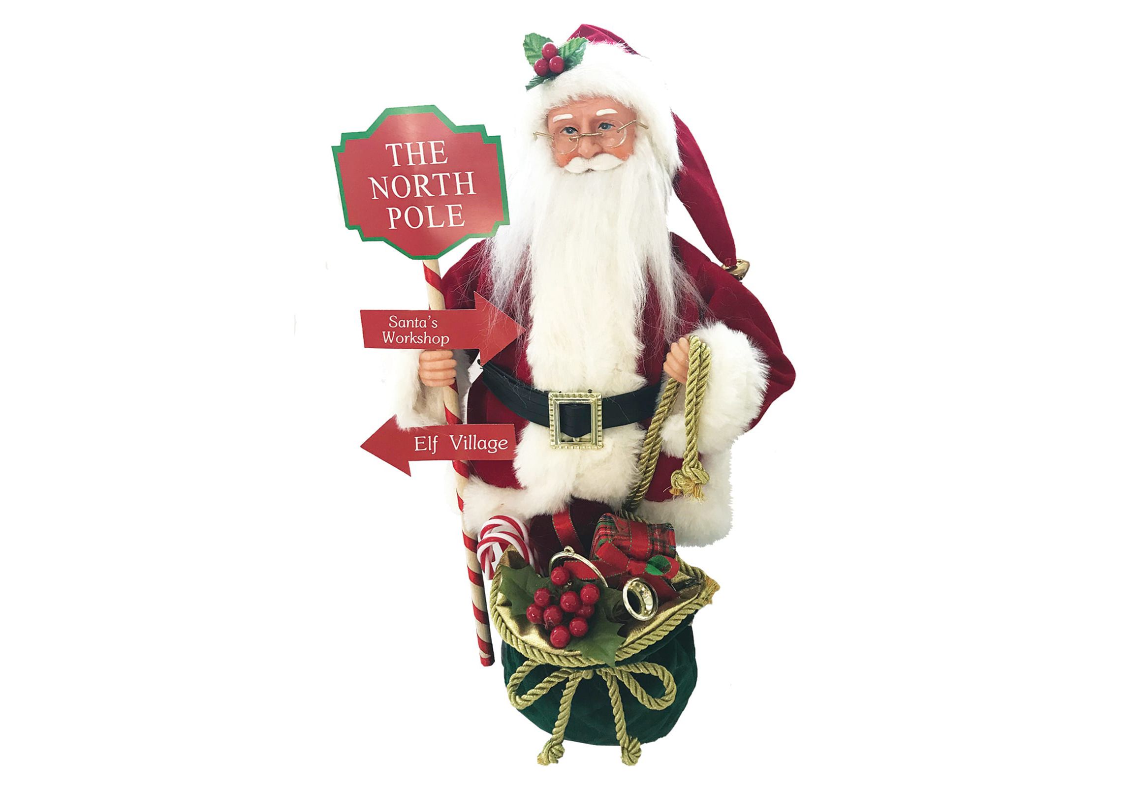 15 inch North Pole Santa III