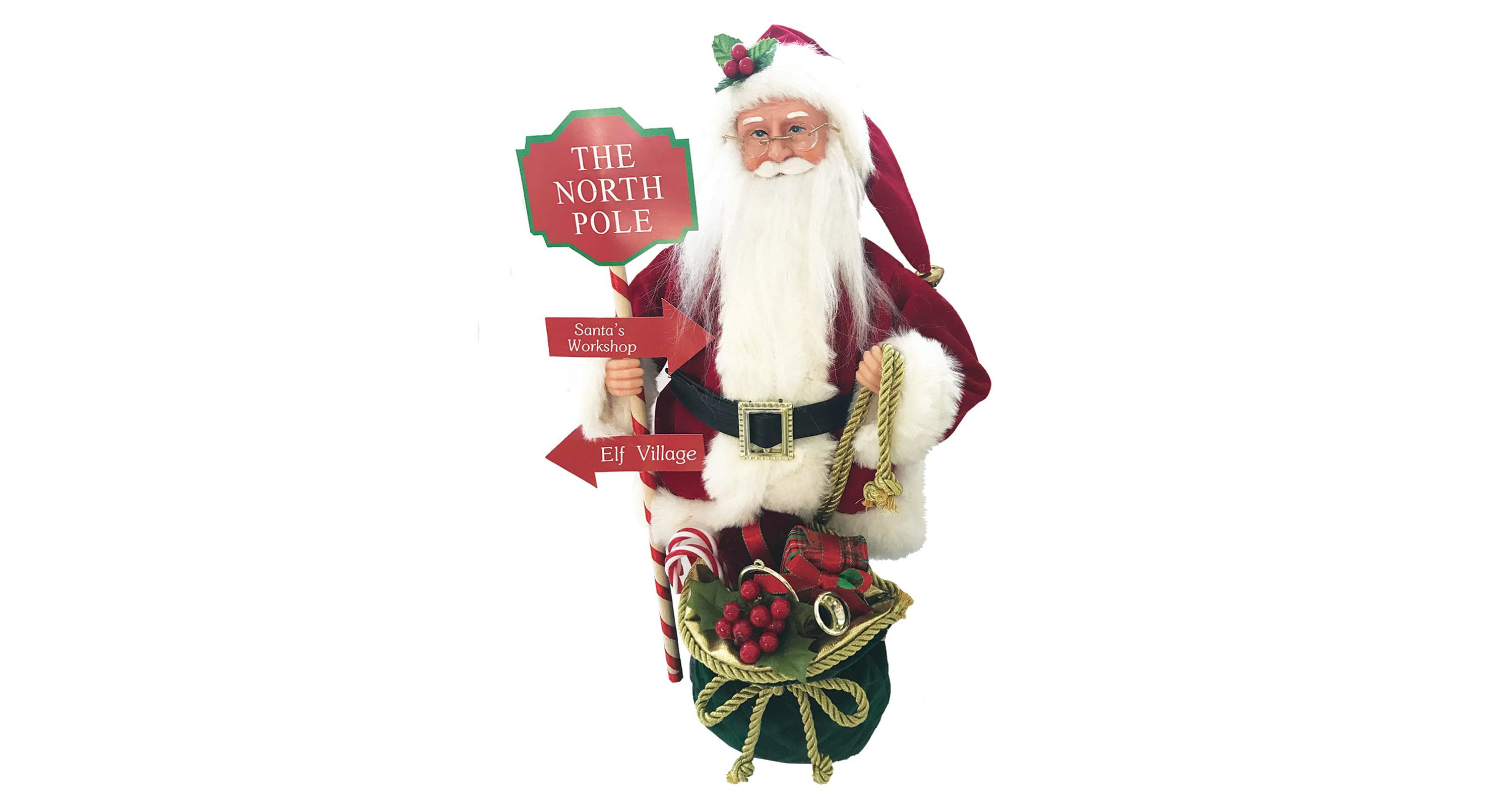 15 inch North Pole Santa III