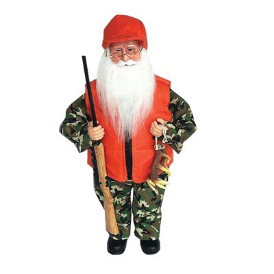 15 inch Deer Hunter Claus