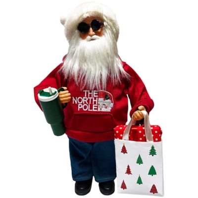 Santa's Workshop 15 inch The North Pole Shopper Santa