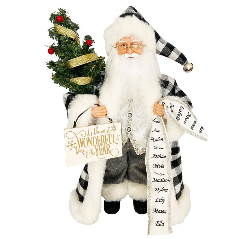 15 inch Most Wonderful Time Claus