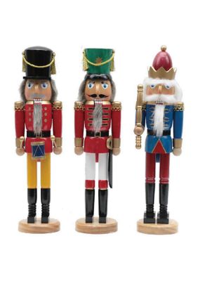 15 Inch Assorted European Nutcrackers - Set of 3 