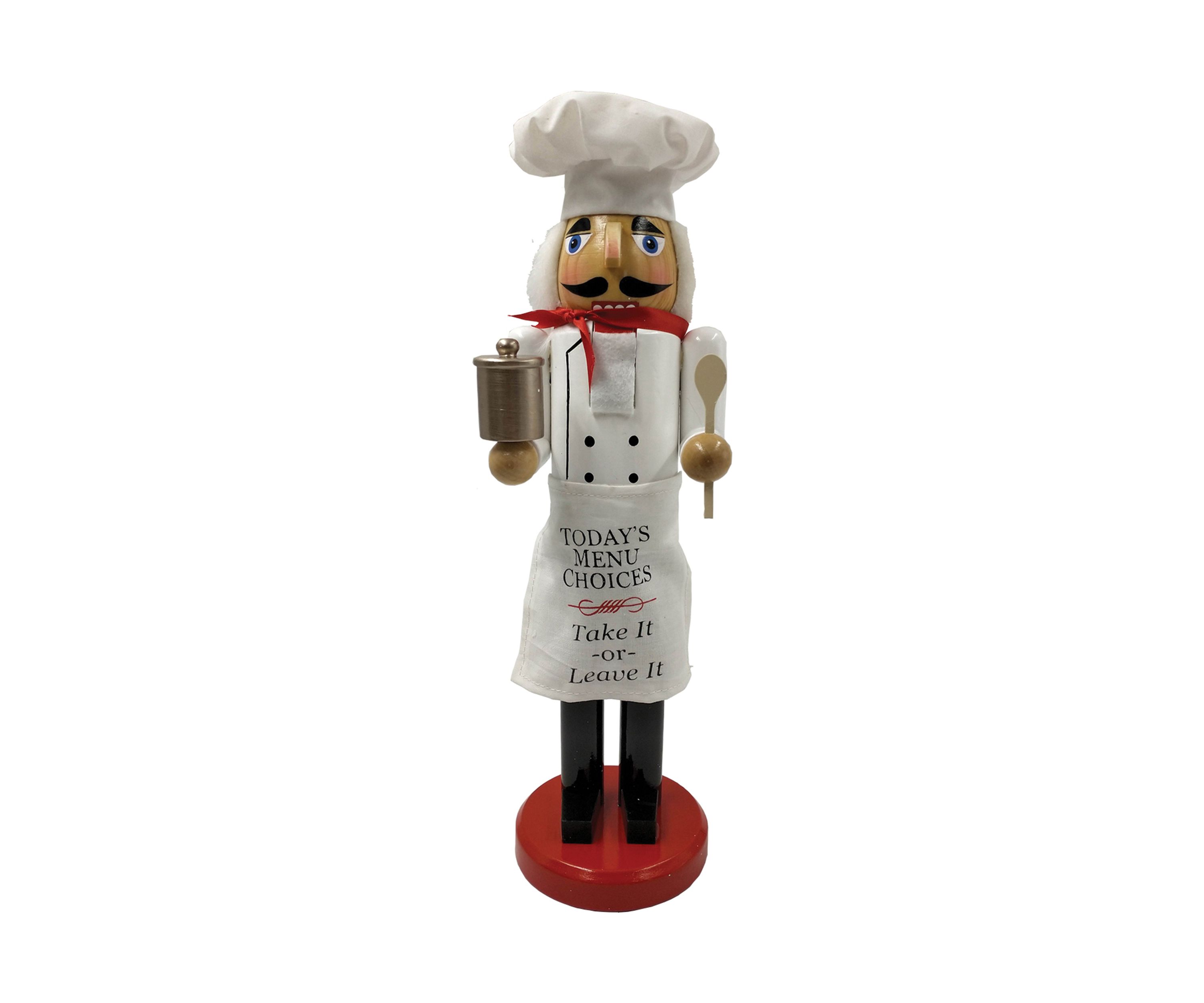 14 Inch Todays Menu Choices Nutcracker