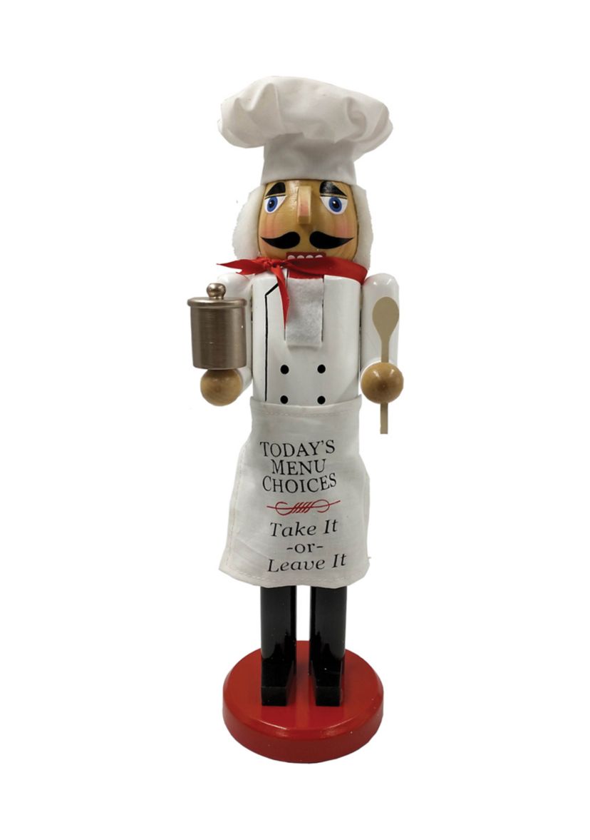 14 Inch Todays Menu Choices Nutcracker