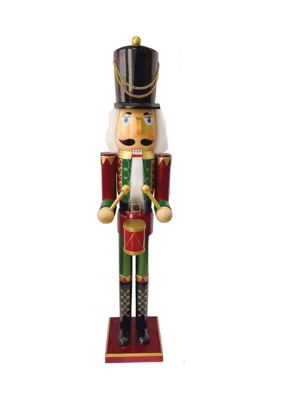 36 Inch Drummer Nutcracker