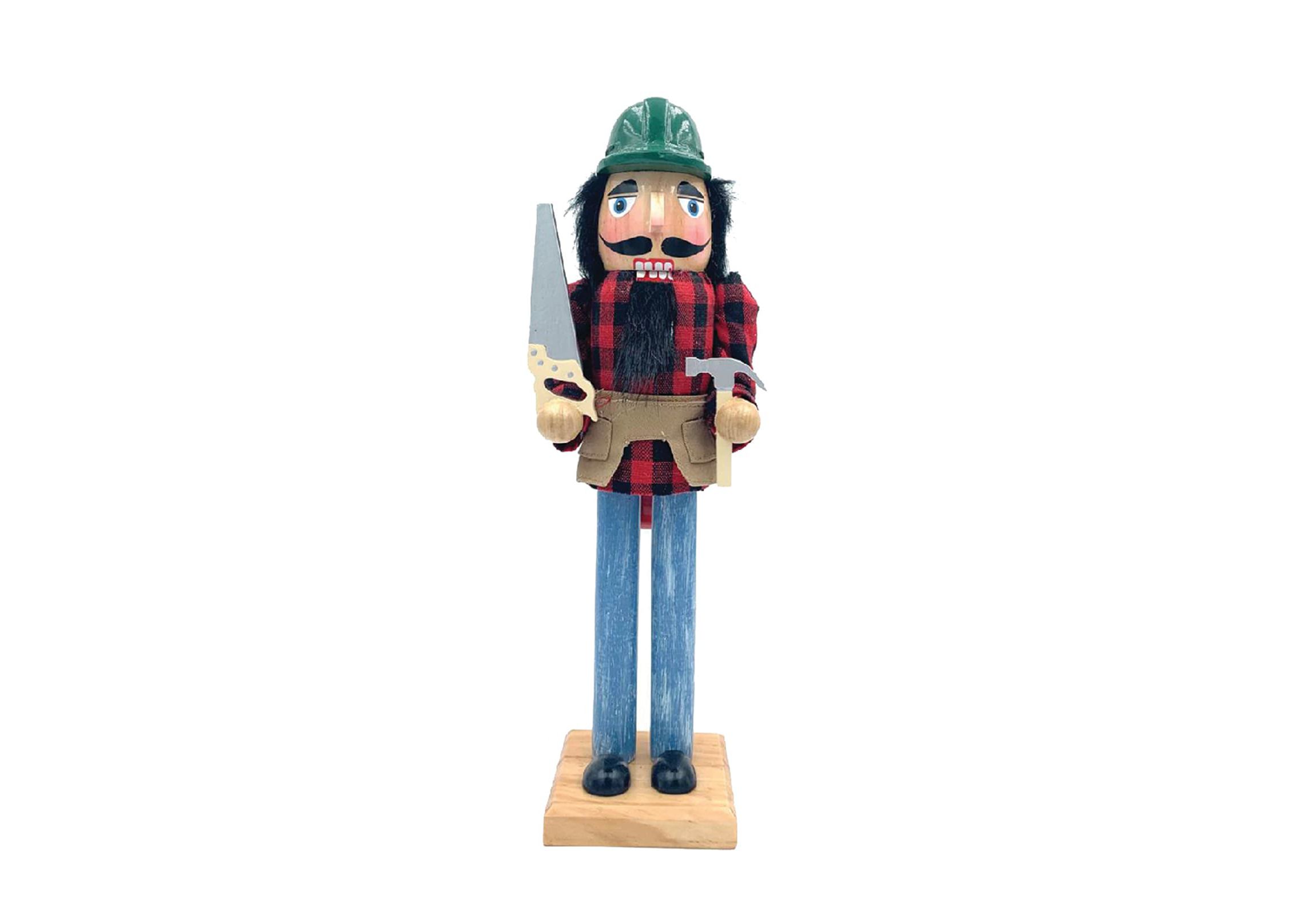 14 inch Handyman Carpenter Nutcracker