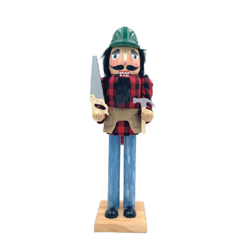 14 inch Handyman Carpenter Nutcracker