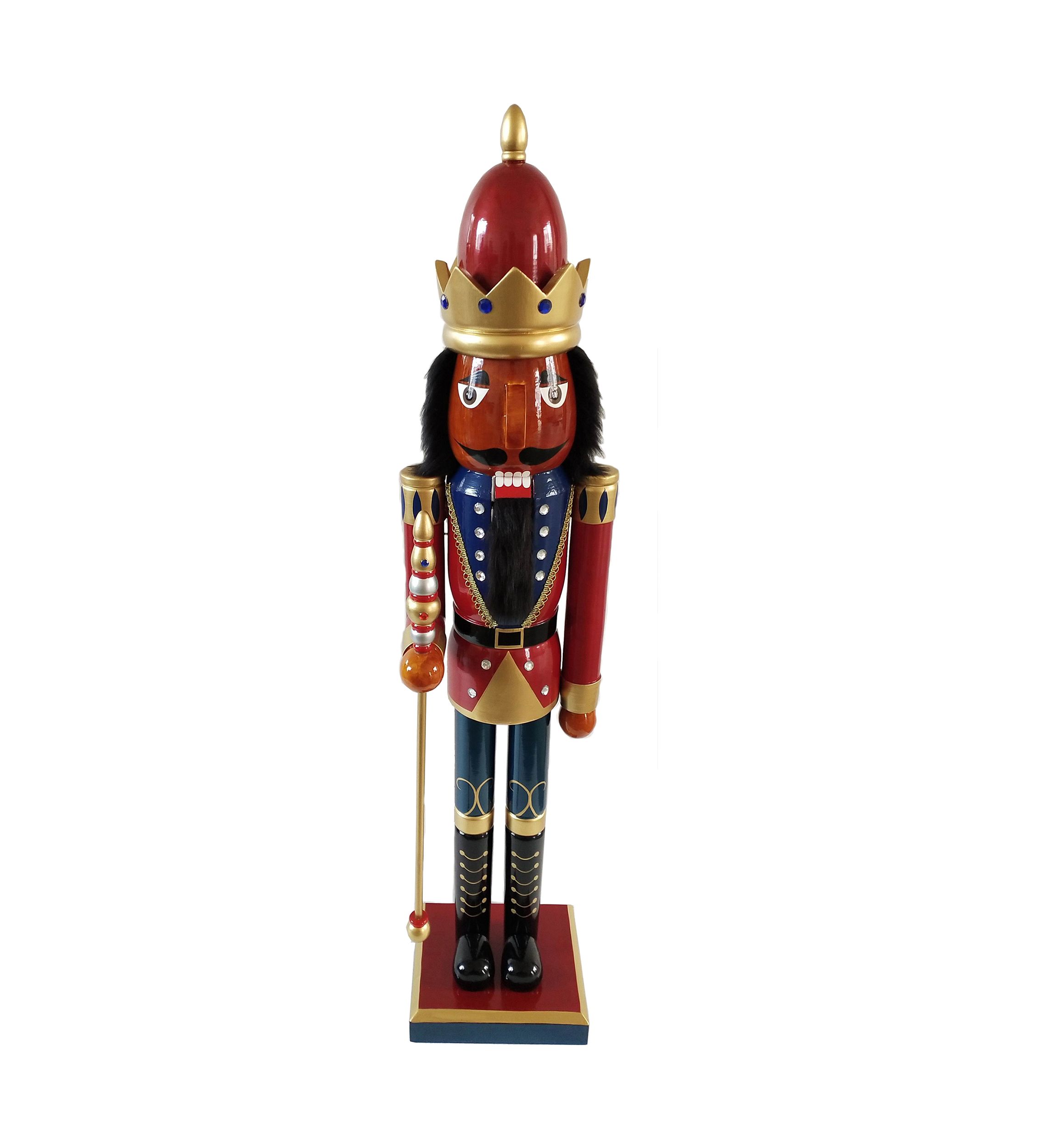 36 Inch African American King Nutcracker
