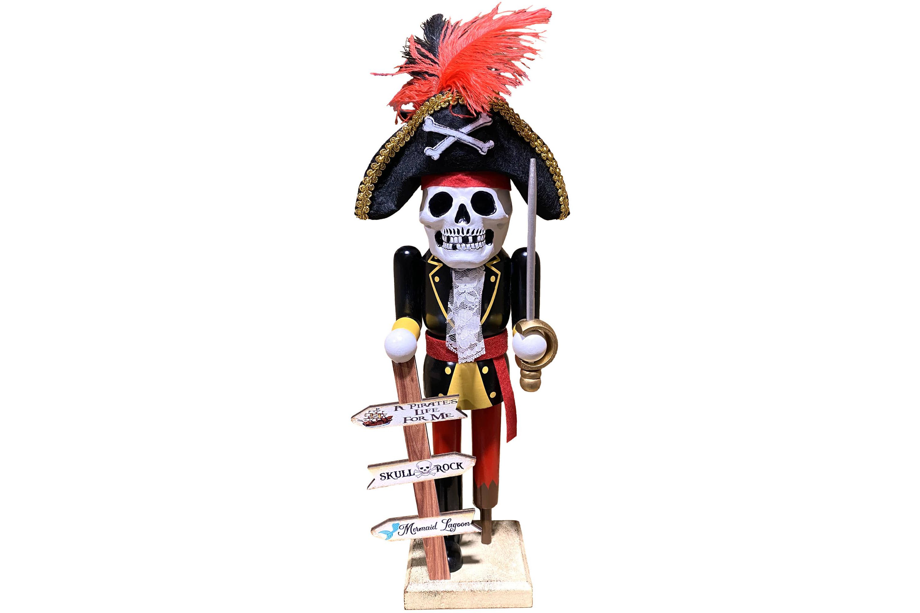 14 Inch A Pirates Life Nutcracker