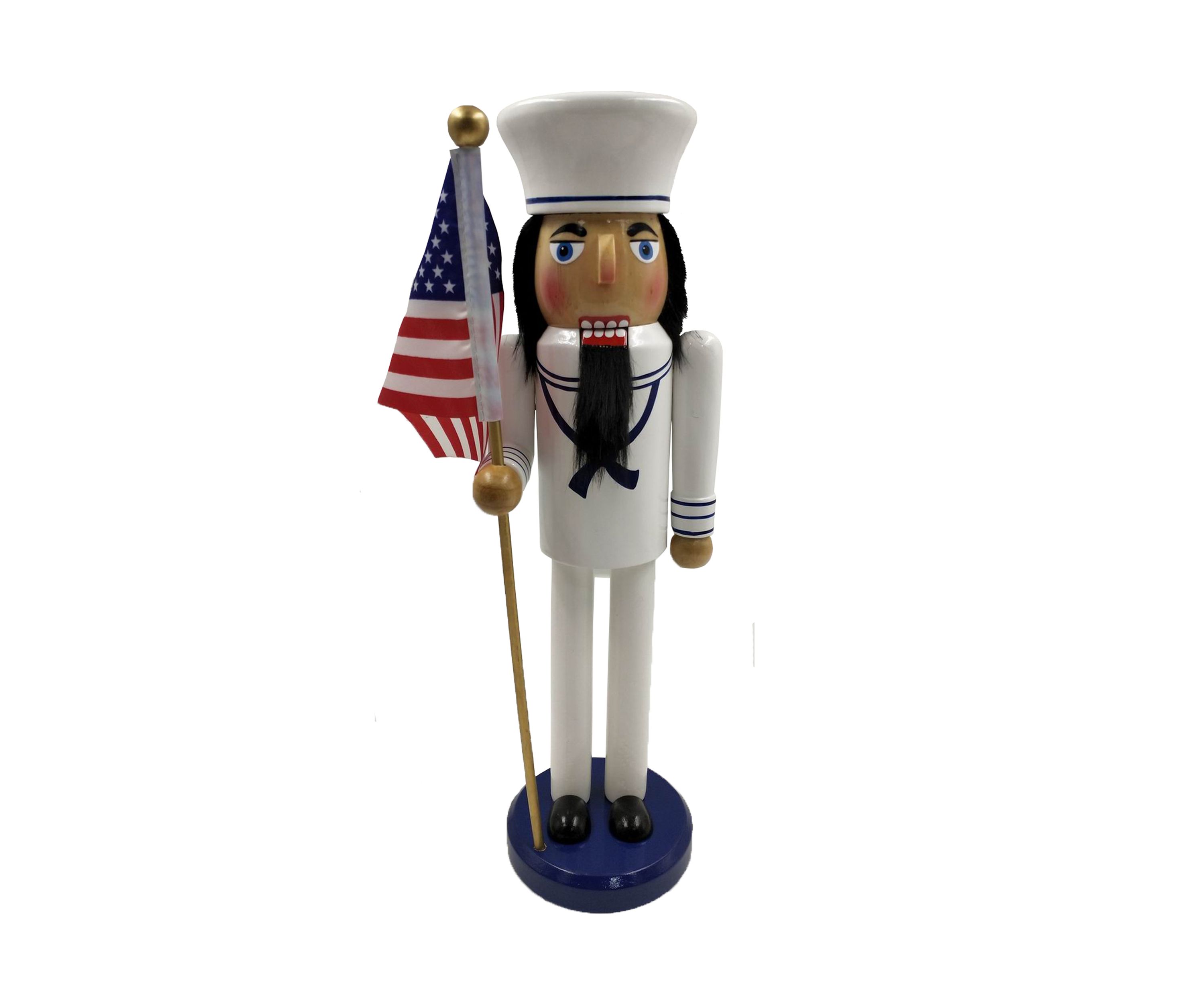 14 Inch Navy Nutcracker
