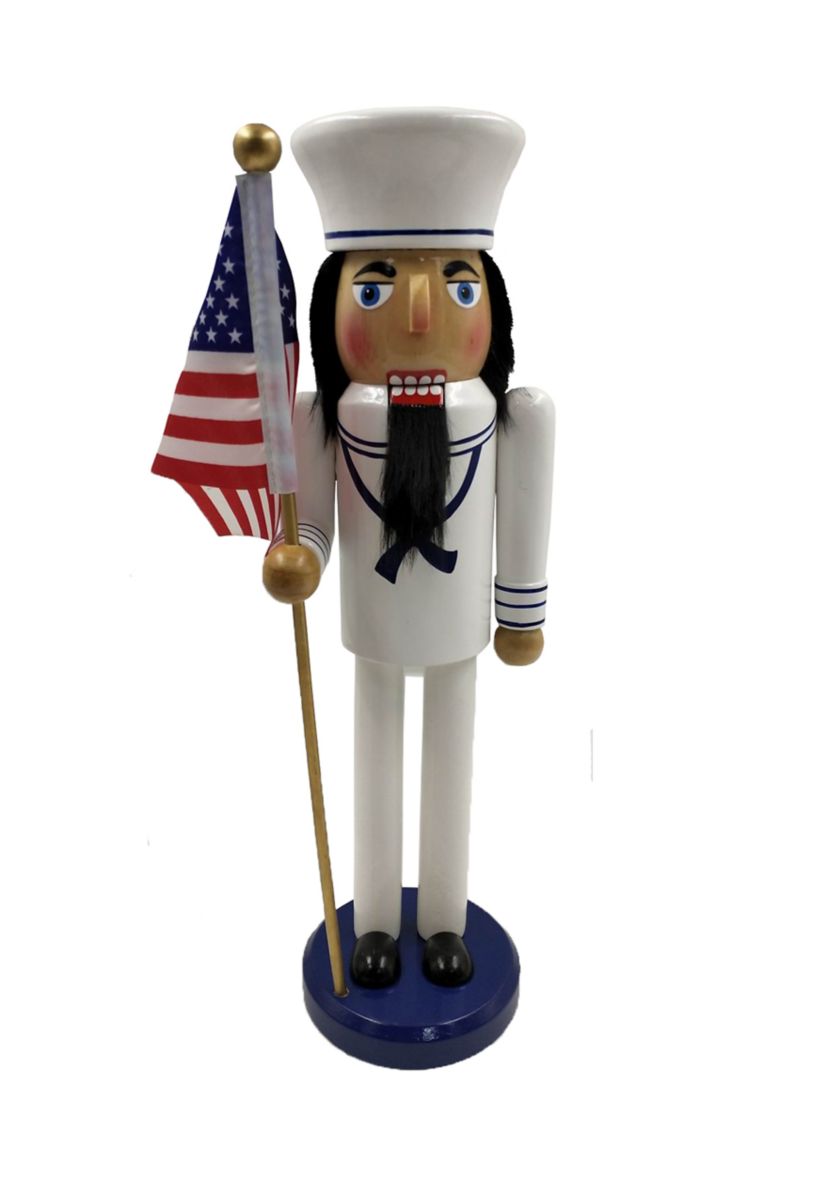 14 Inch Navy Nutcracker