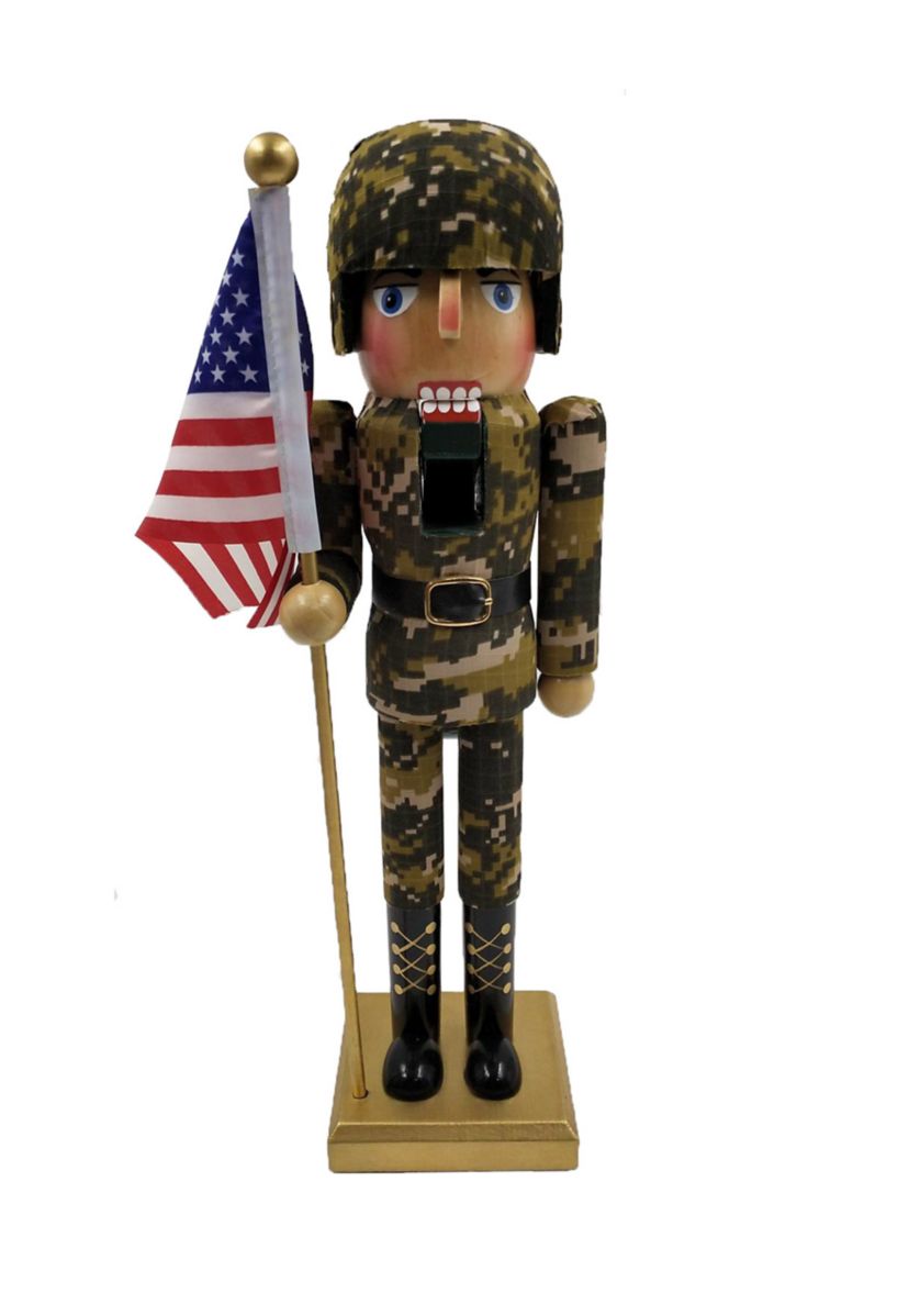 14 Inch Army Nutcracker