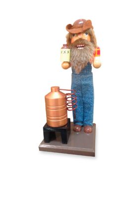 Santa's Workshop Moonshiner Nutcracker