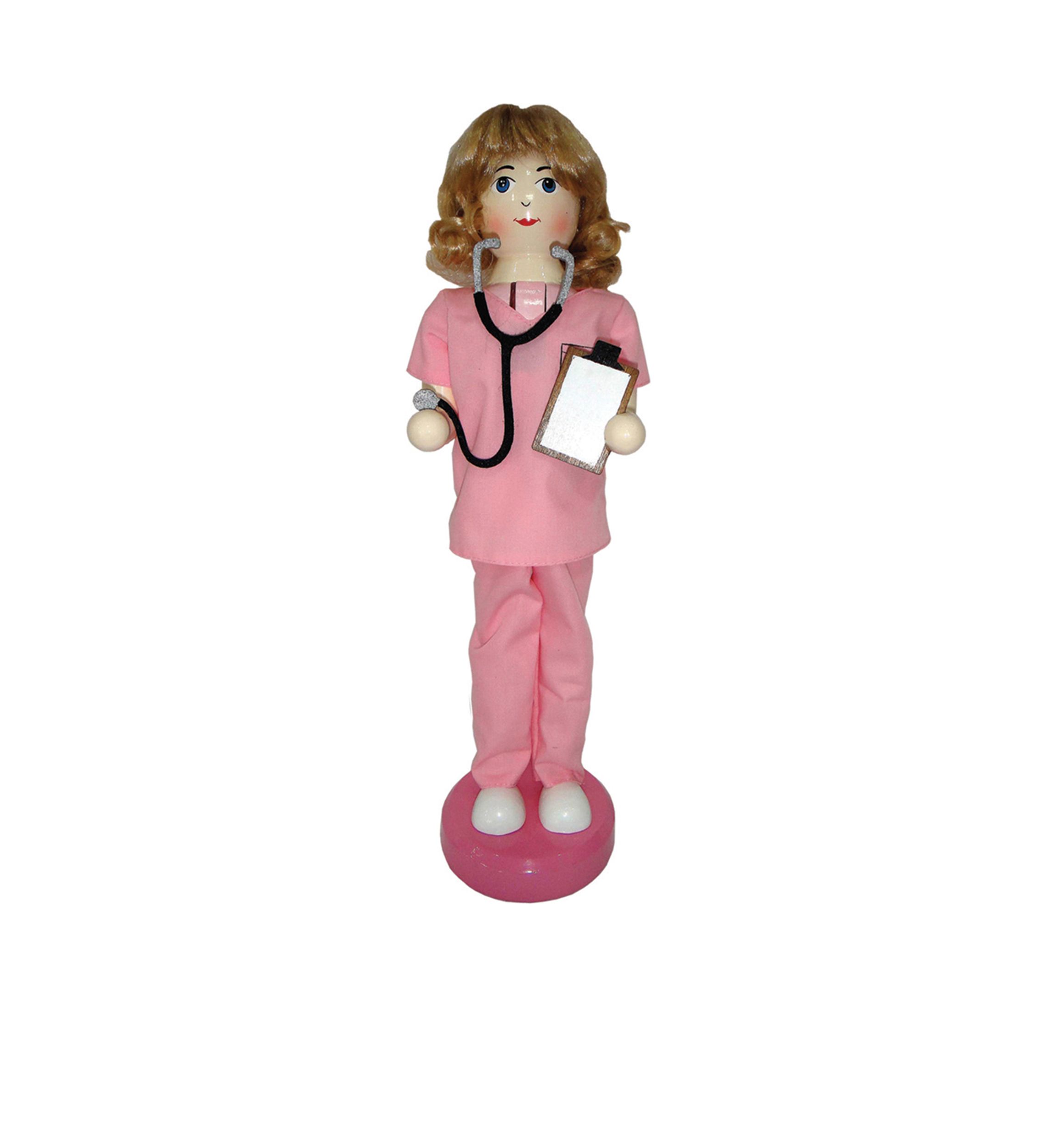 14" Nurse Nutcracker