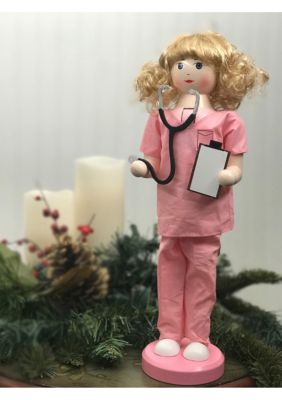 14" Nurse Nutcracker