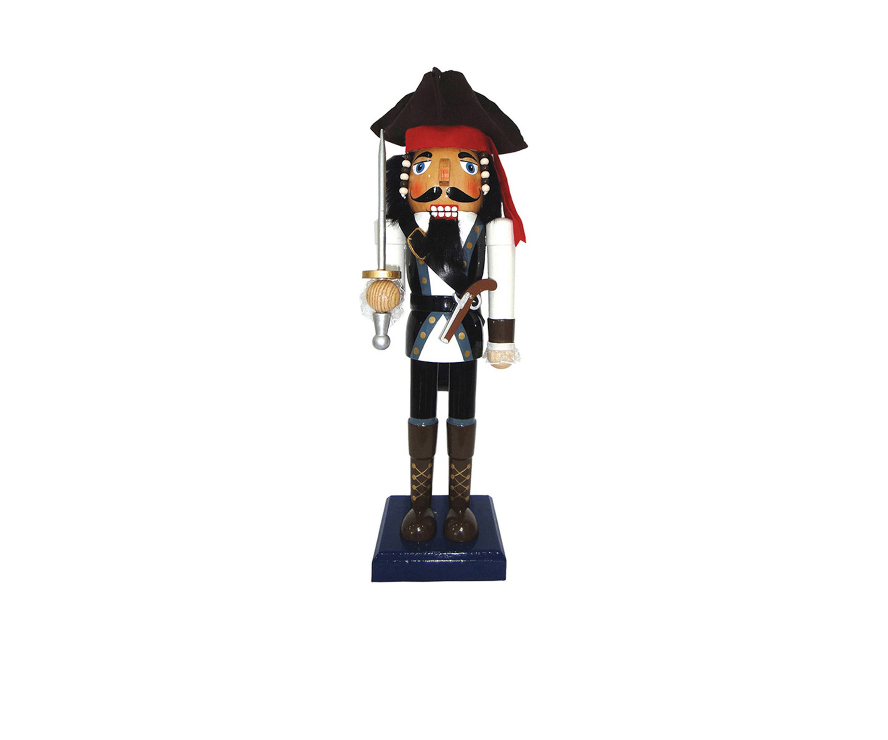 14" Johnny Pirate Nutcracker